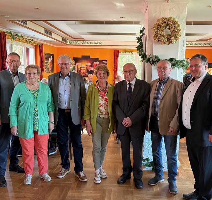 Jahreshauptversammlung der Senioren-Union Bezirk in Münchberg