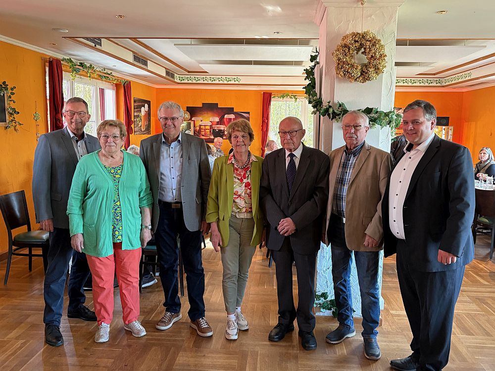 Jahreshauptversammlung der Senioren-Union Bezirk in Münchberg